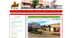 Desktop Screenshot of cda-madagascar.org